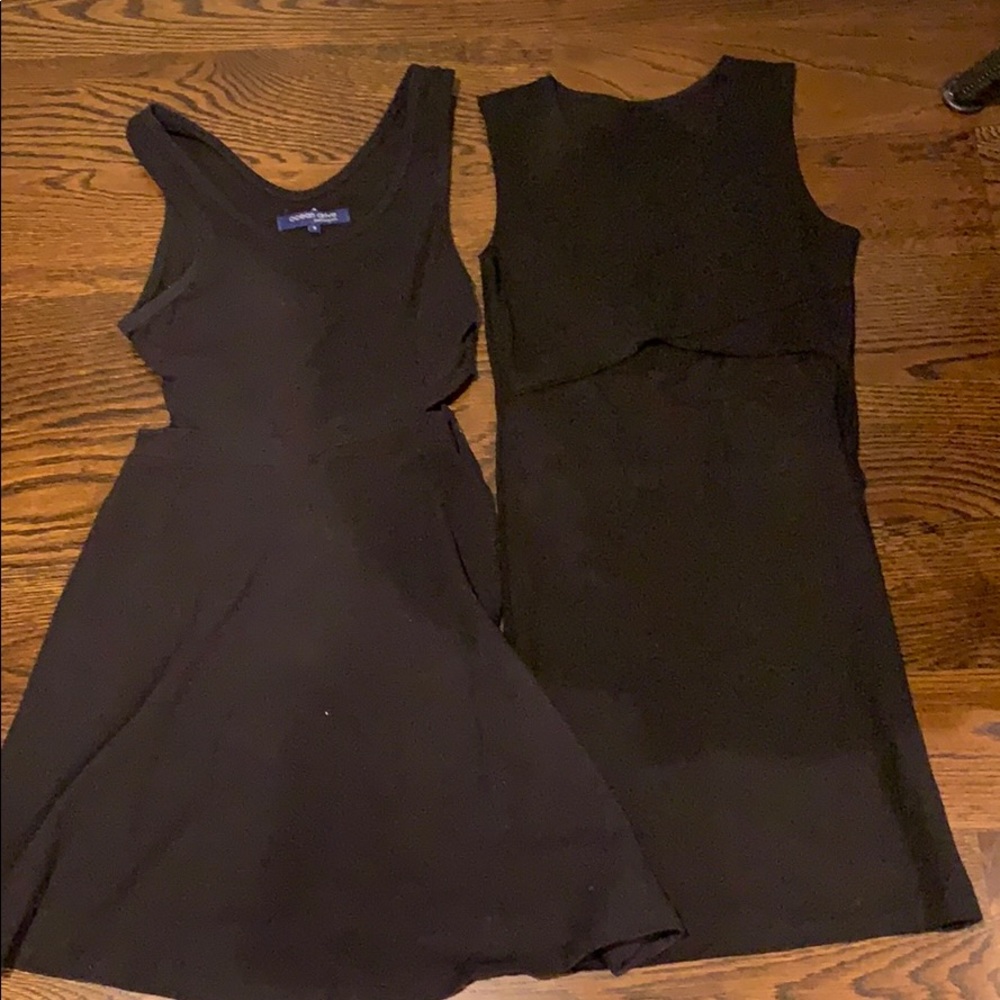 Black dresses. Ocean drive and Cheryl.